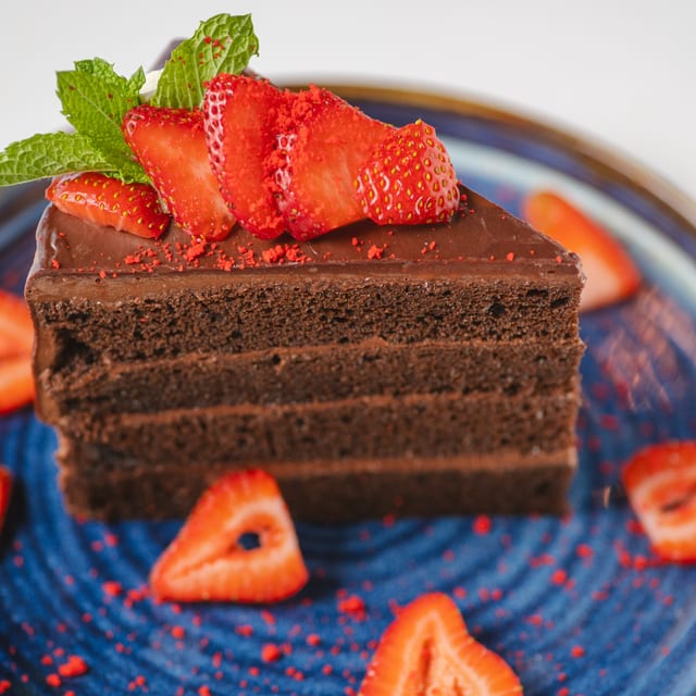 Belgian Chocolate Cake.